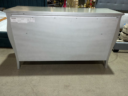 Silver 6 Drawer Dresser