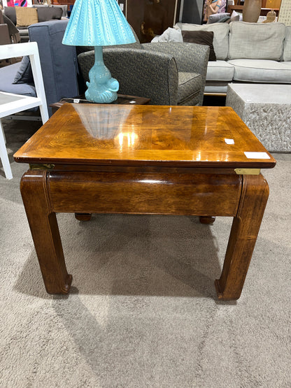 Bernhardt Single Drawer Asian Style Side Table