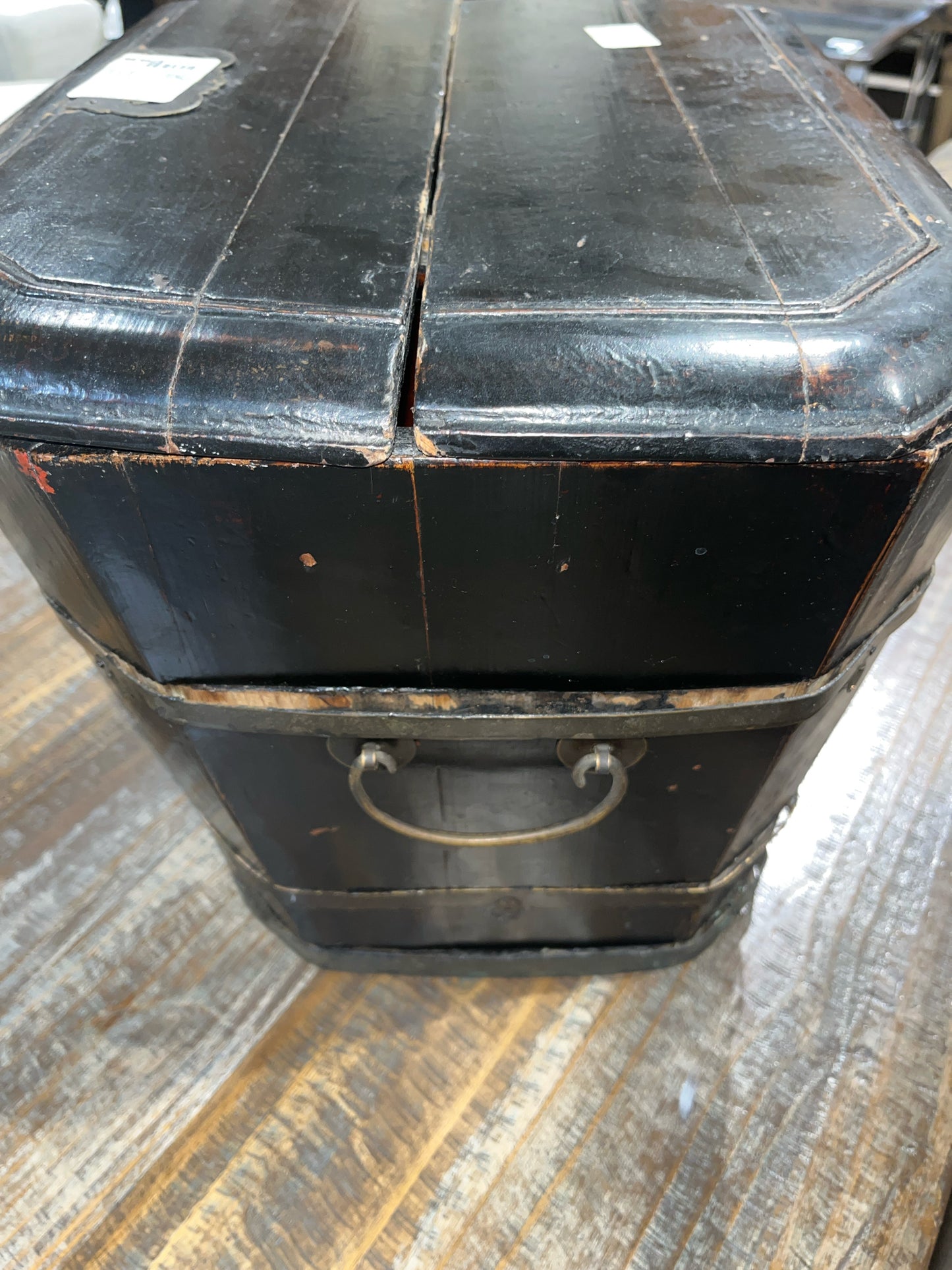 Antique Asian Style Box with Lid