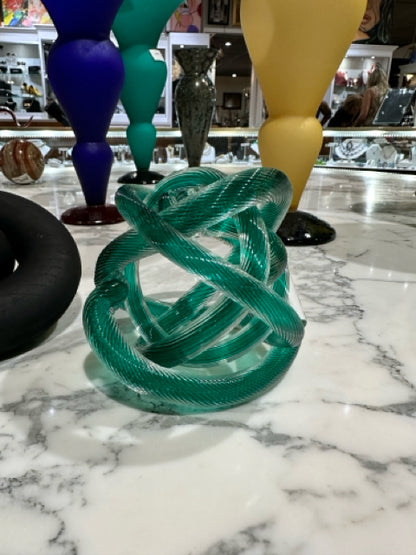 Glass Knot Decor