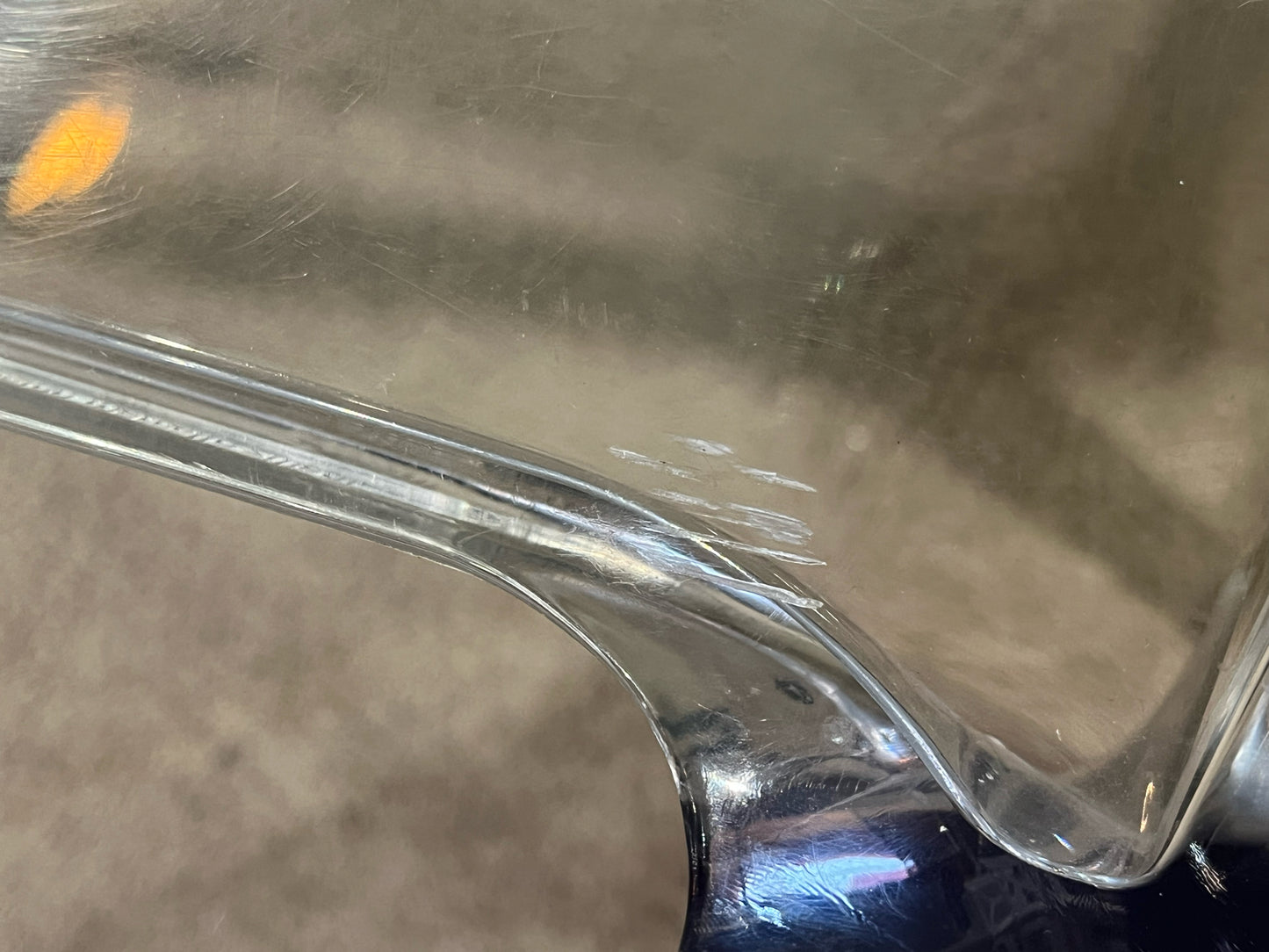 Casprini x Marcello Ziliani Clear Acrylic "Tiffany" Chair