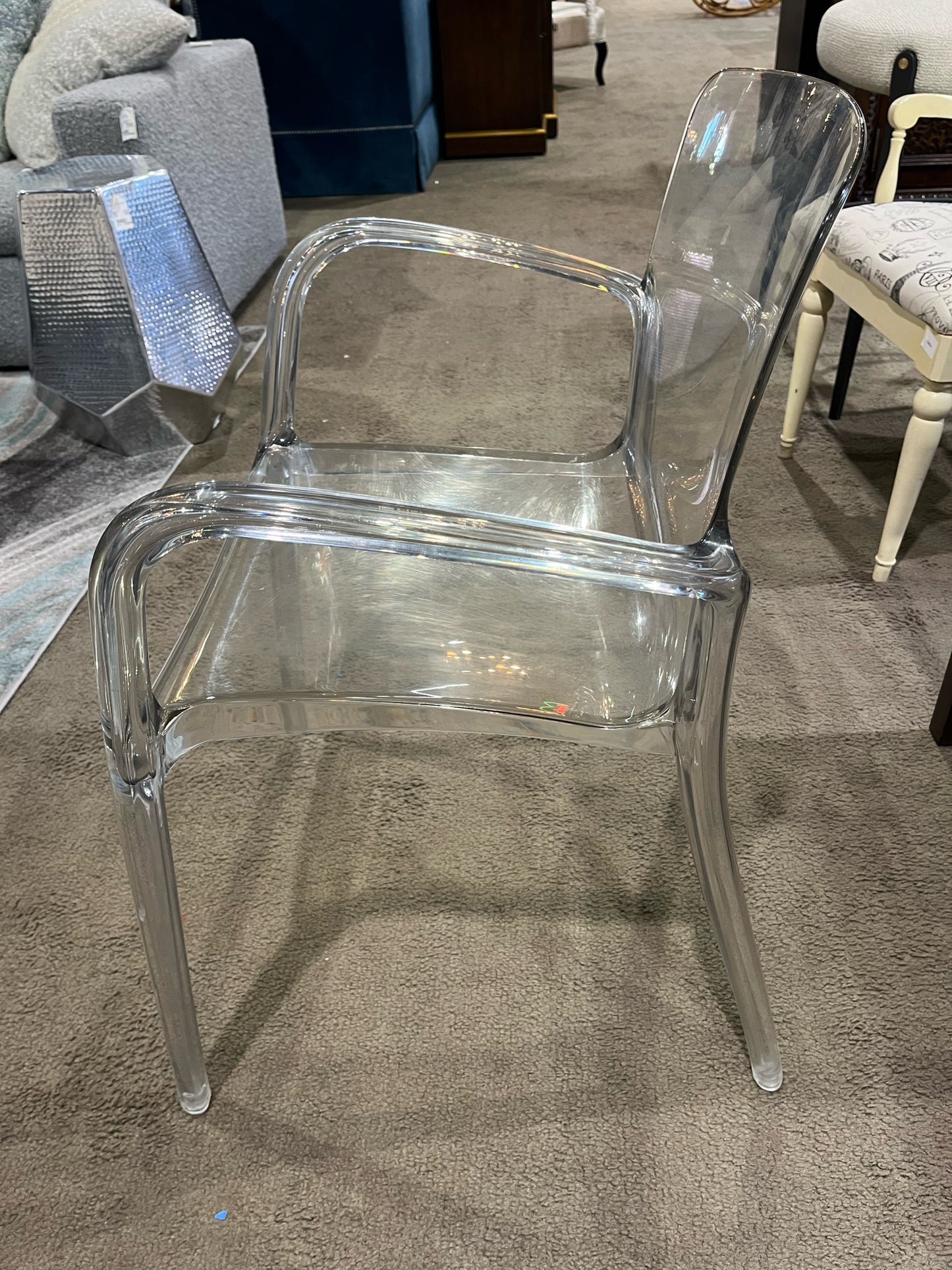 Casprini x Marcello Ziliani Clear Acrylic "Tiffany" Chair