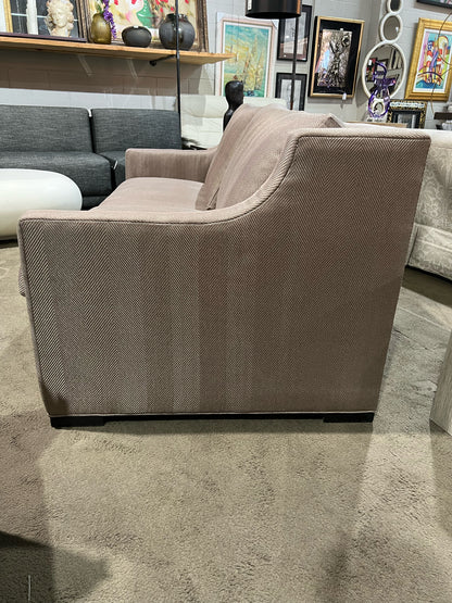 Pearson Tan Chevron Fabric Sofa Sleeper