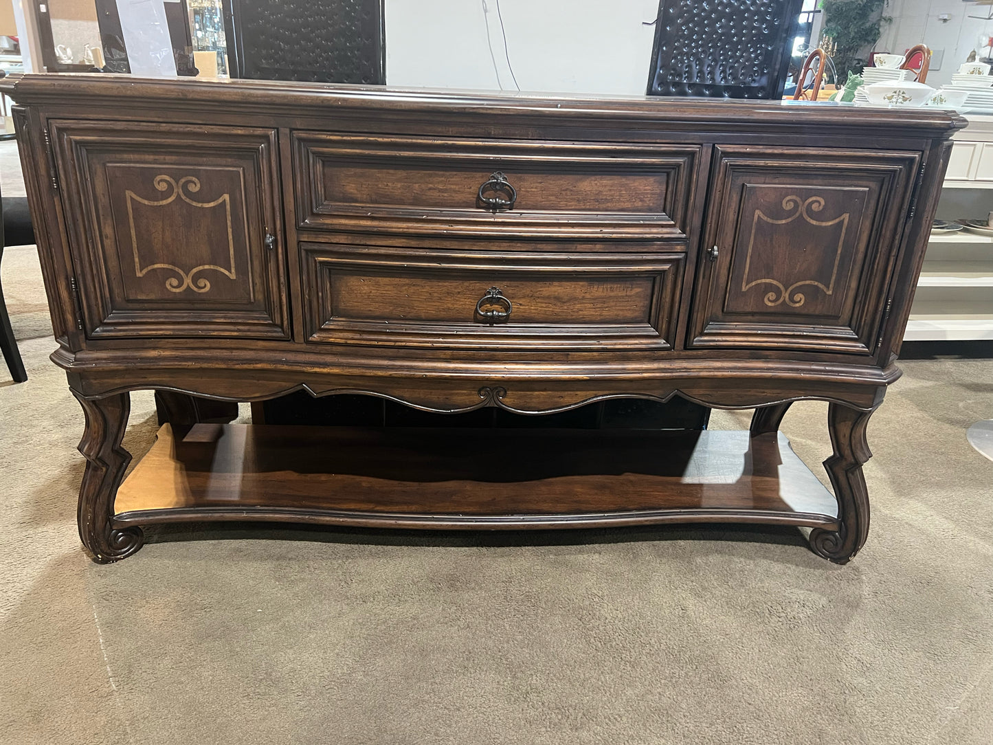 A.R.T. Furniture Brown Rustic Wood Buffet