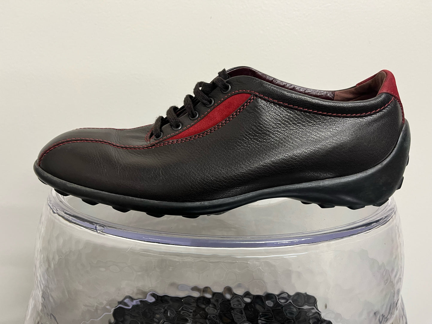 Tod's Brown & Red Driving Shoes