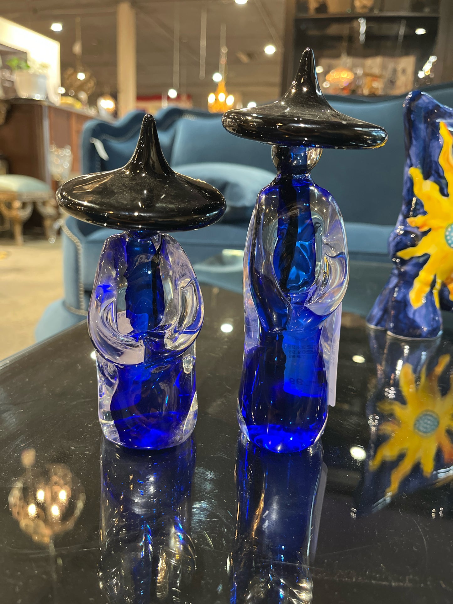 Murano Glass Witch Figurines