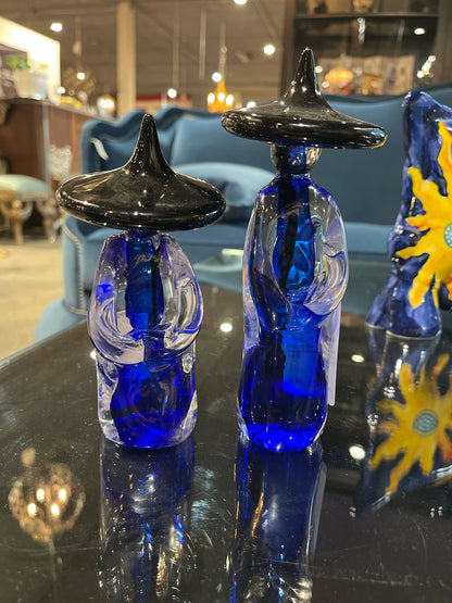 Murano Glass Witch Figurines