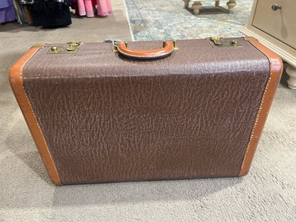 Vintage Brown Suitcase
