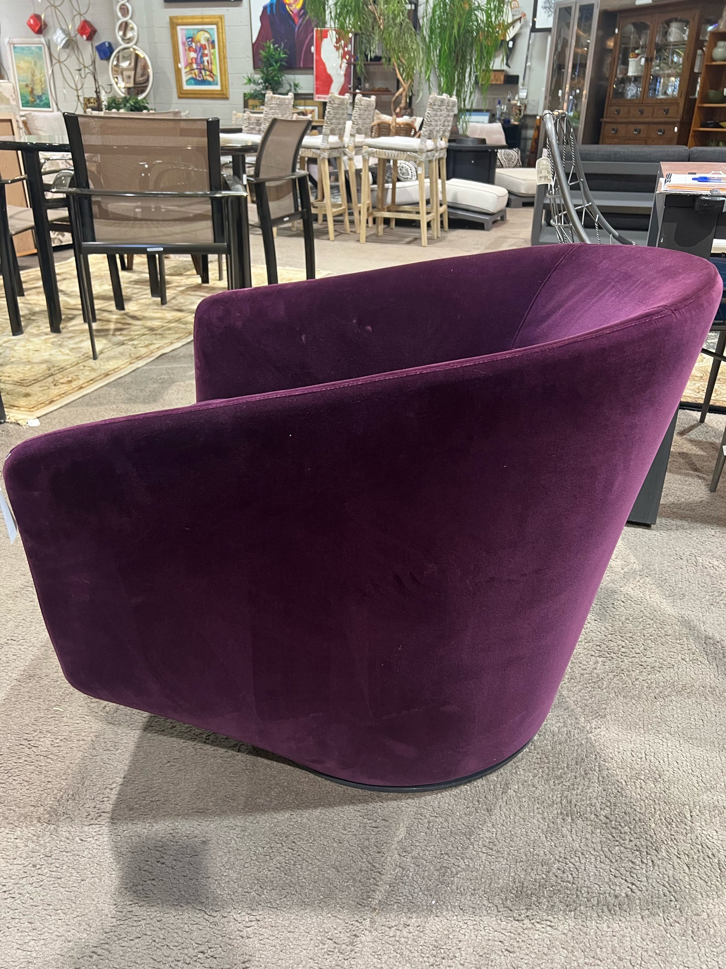 Bensen "U-Turn" Swivel Chair