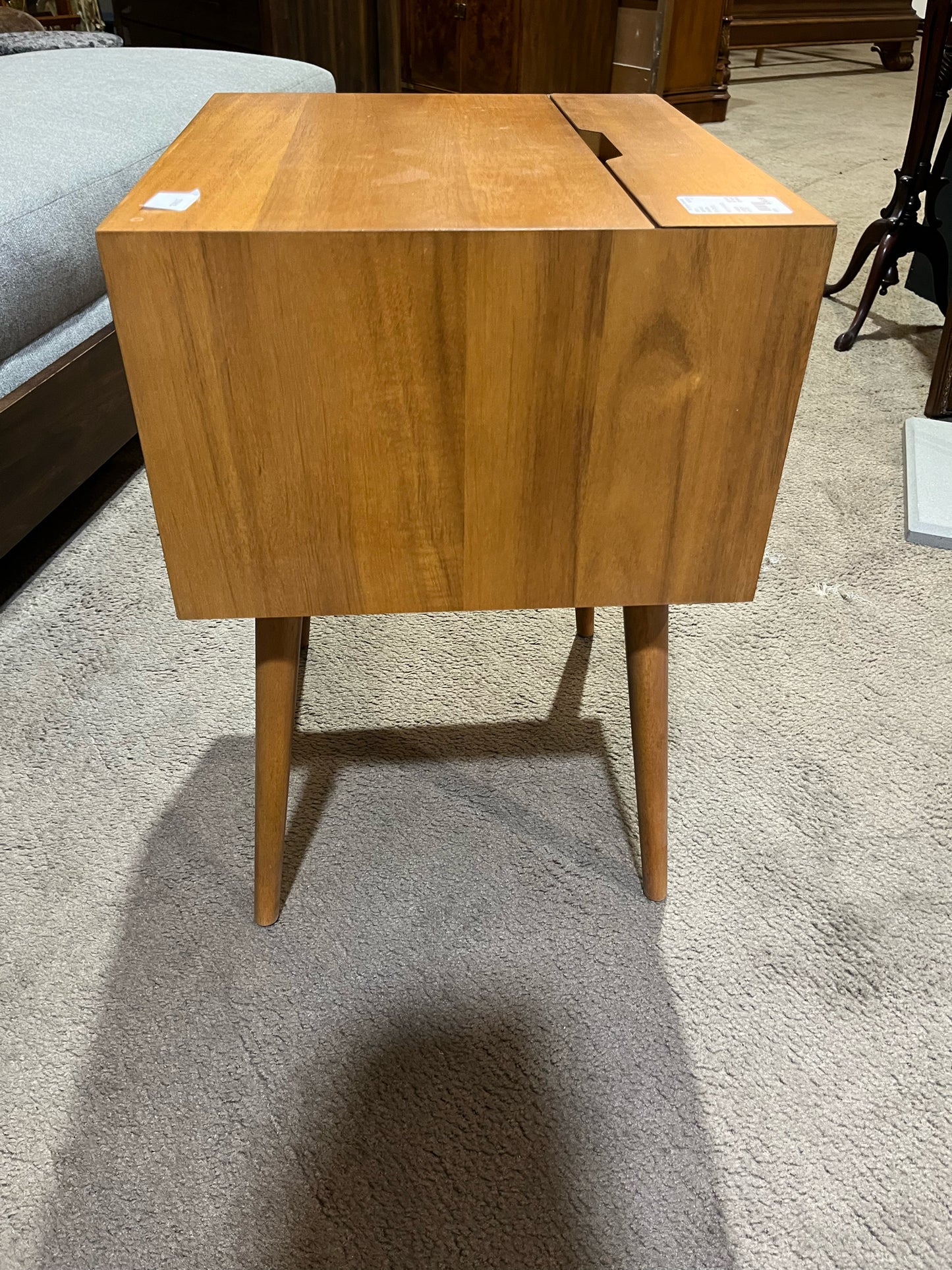 West Elm MCM Charging Nightstand