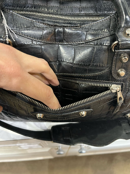 Balenciaga Alligator Handbag