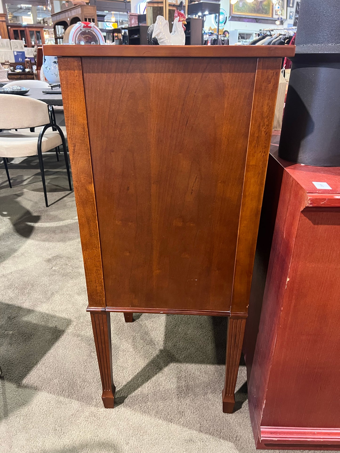 Bombay Company 5 Drawer 2 Door Dark Wood Buffet