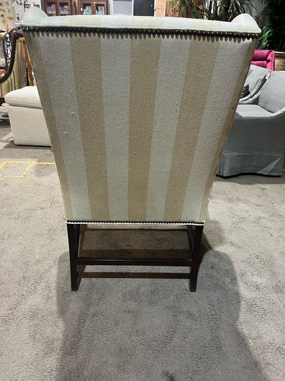 Barclay Butera Beige Wing Chair
