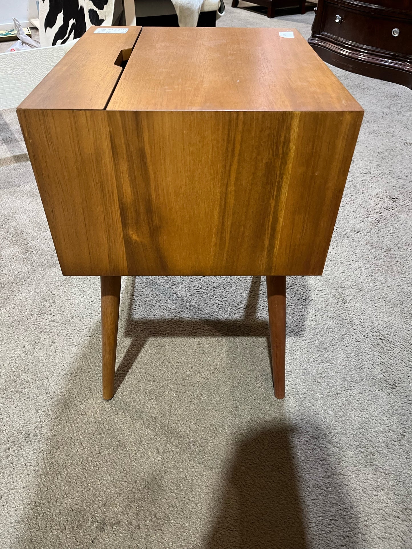 West Elm MCM Charging Nightstand