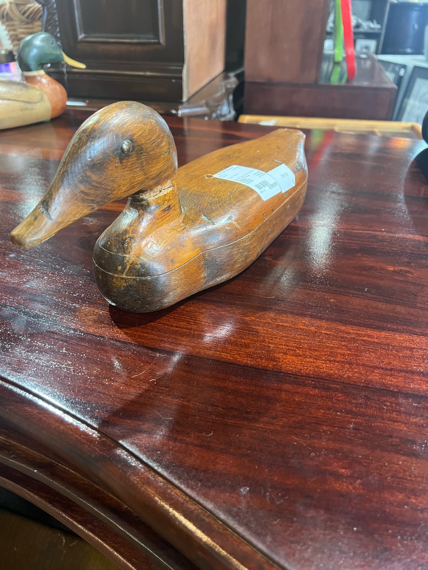 Rustic Wood Figurine
