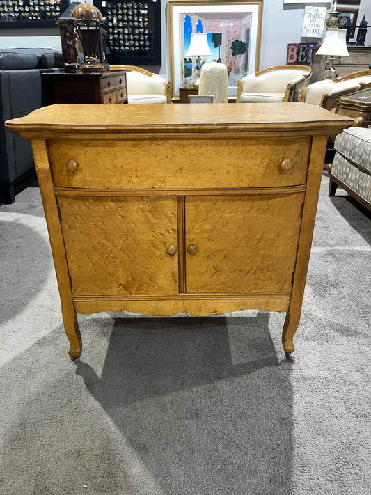 Antique Birdseye Maple Wash Stand