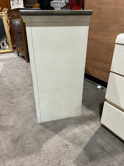 Ashley Furniture 4 Door Gray Wood "Bolanburg" Media Console