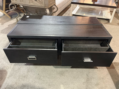Black Wood Lift Top Coffee Table