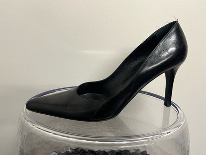 Ralph Lauren Black Leather Heels