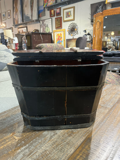 Antique Asian Style Box with Lid