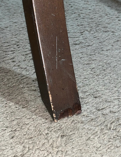 Heckman Brown Wingback Chair