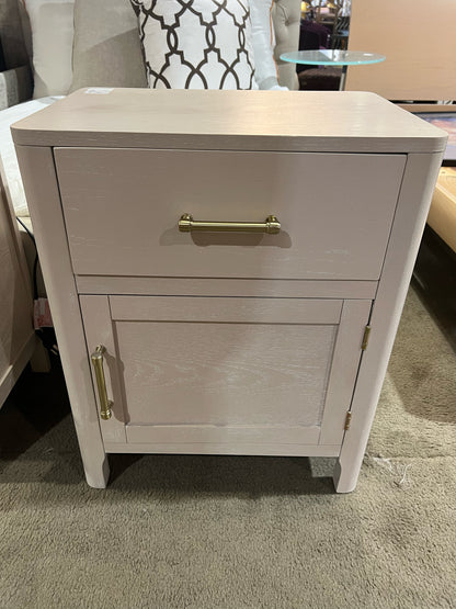 Lightwood  1 Drawer 1 Door Nightstand
