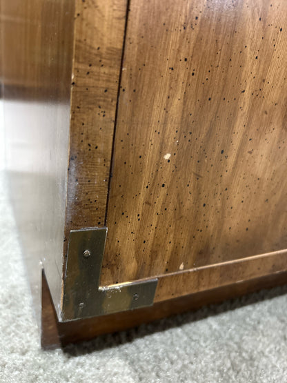 Dixie Furniture Wood  "Campaigner" Hutch Top Dresser