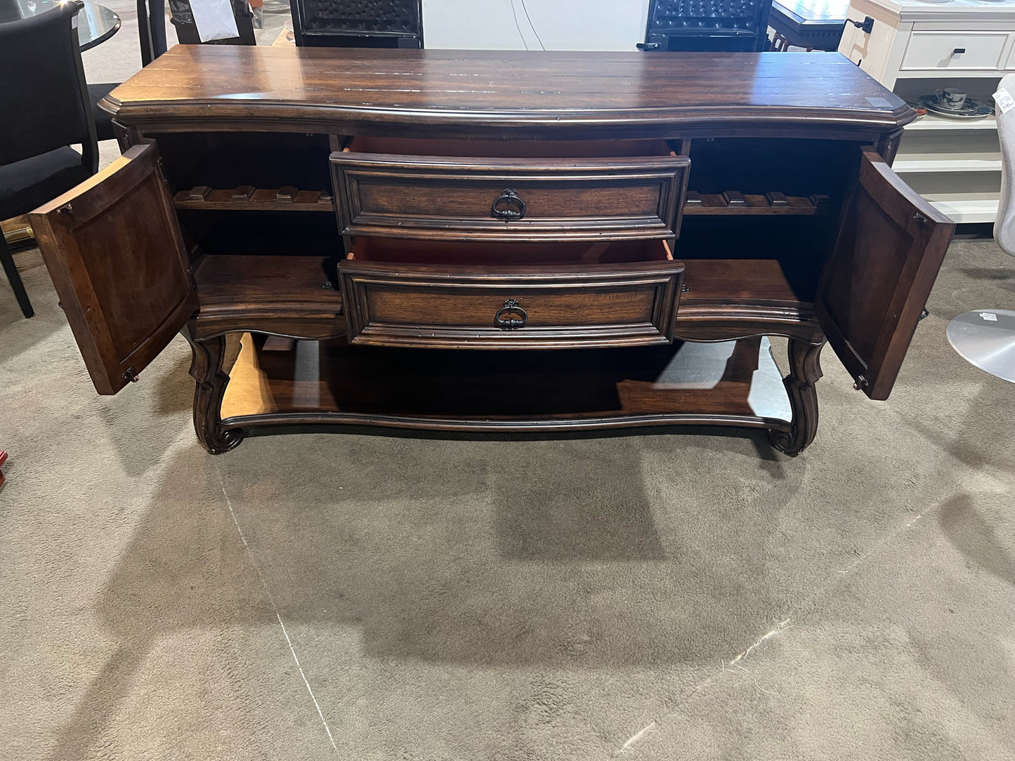 A.R.T. Furniture Brown Rustic Wood Buffet