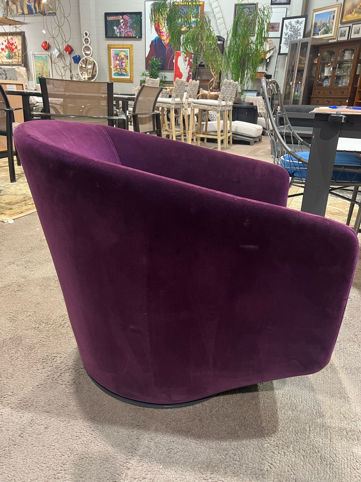 Bensen "U-Turn" Swivel Chair
