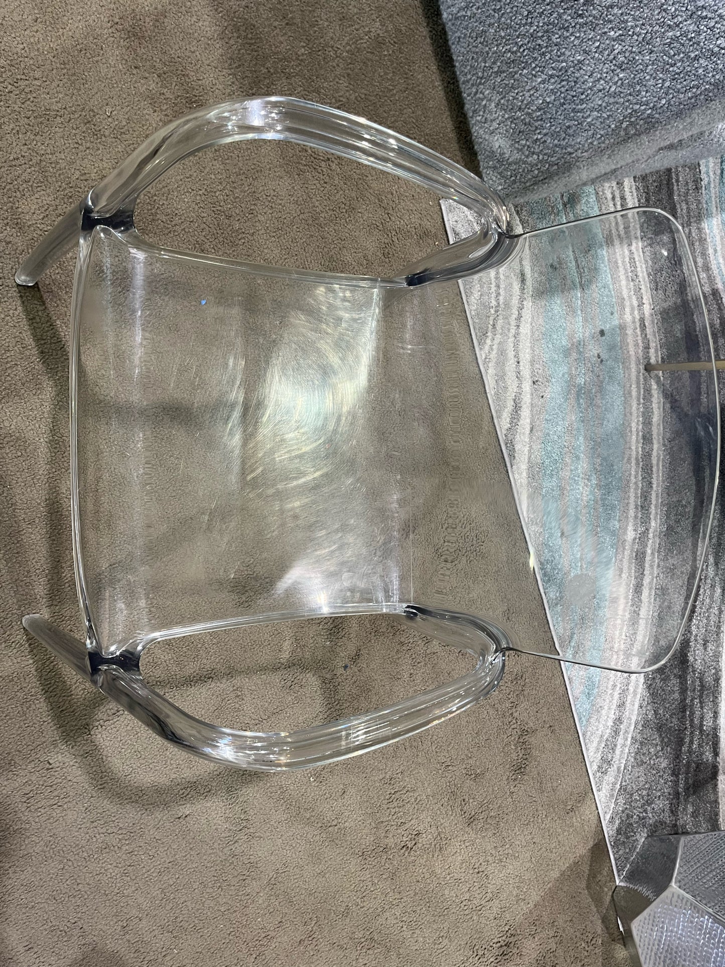 Casprini x Marcello Ziliani Clear Acrylic "Tiffany" Chair