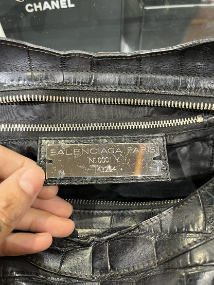 Balenciaga Alligator Handbag