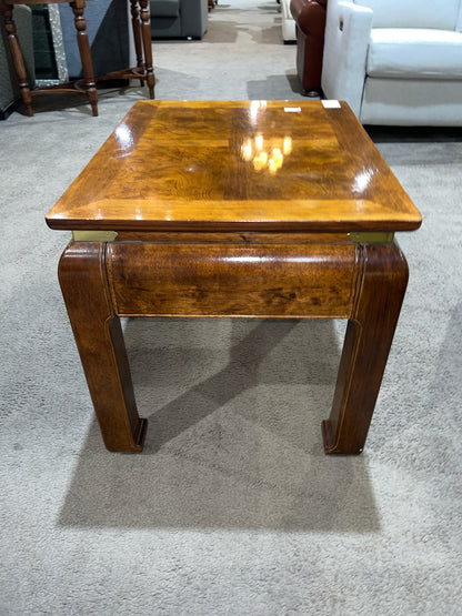Bernhardt Single Drawer Asian Style Side Table