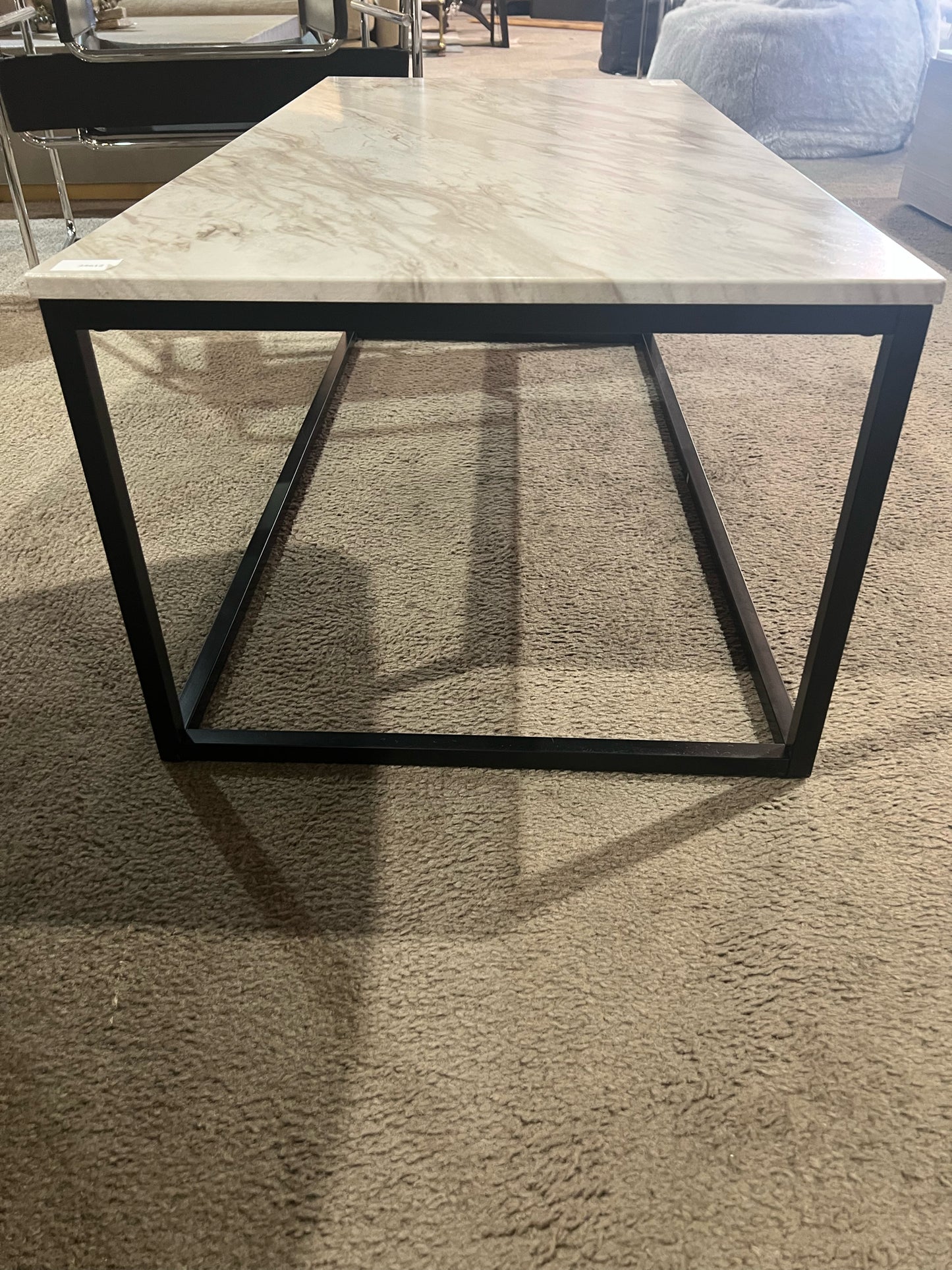 Black Metal Coffee Table