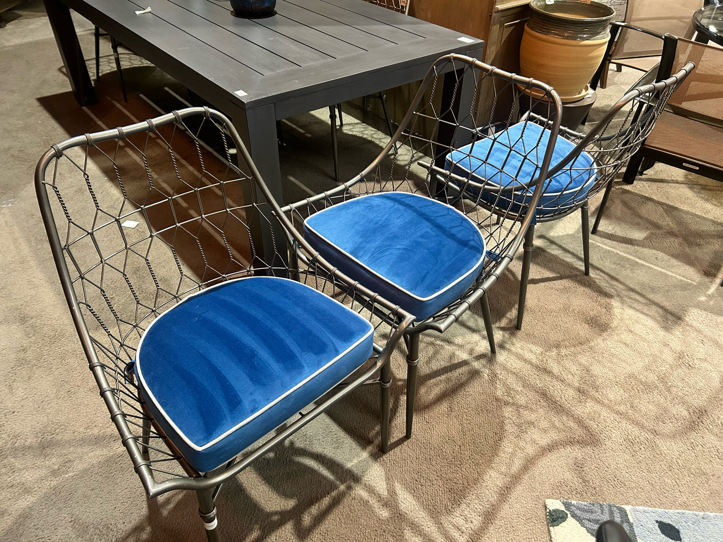 Arman Metal Chain Style Chair