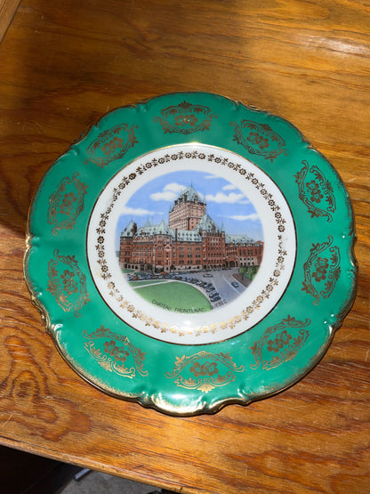 Chateau Frontenac Plate Set