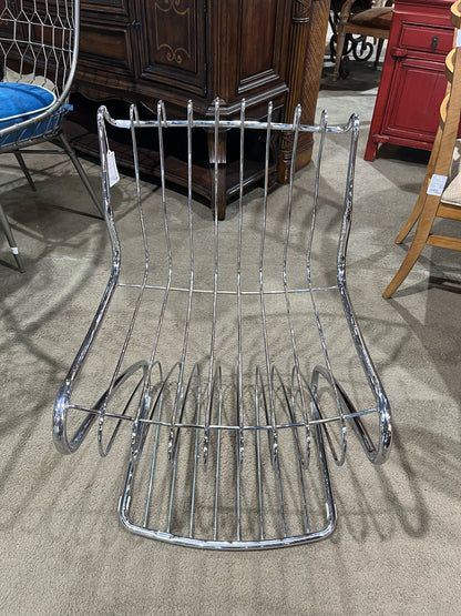 Rinaldi For Padova Italy MCM Stainless Steel Chair