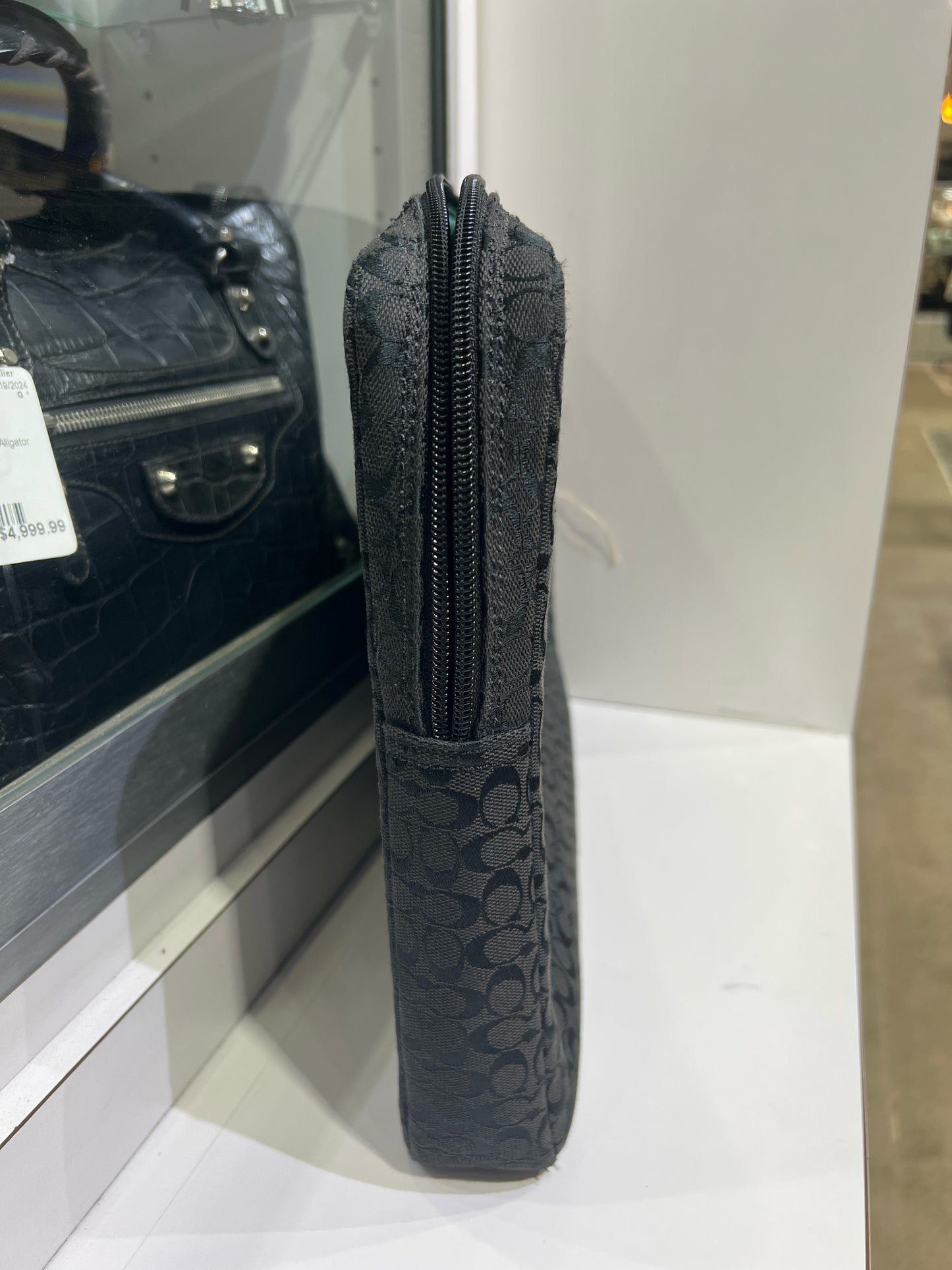 Coach Mono Black Laptop Case