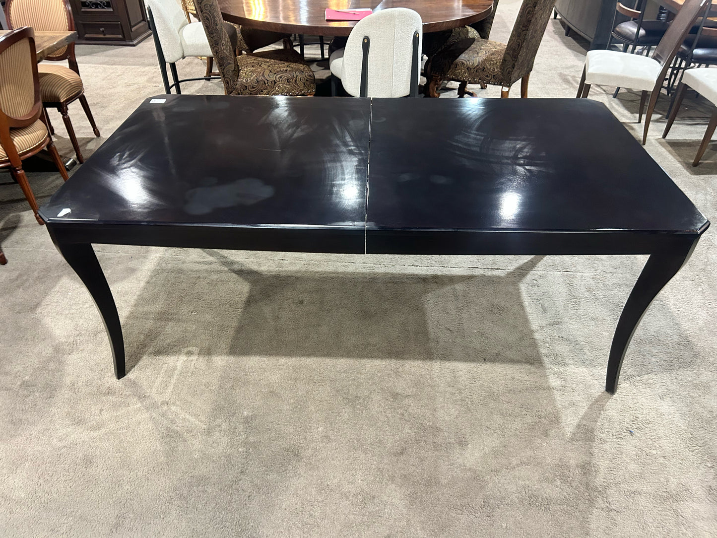 Casana Black Wood Dining Table