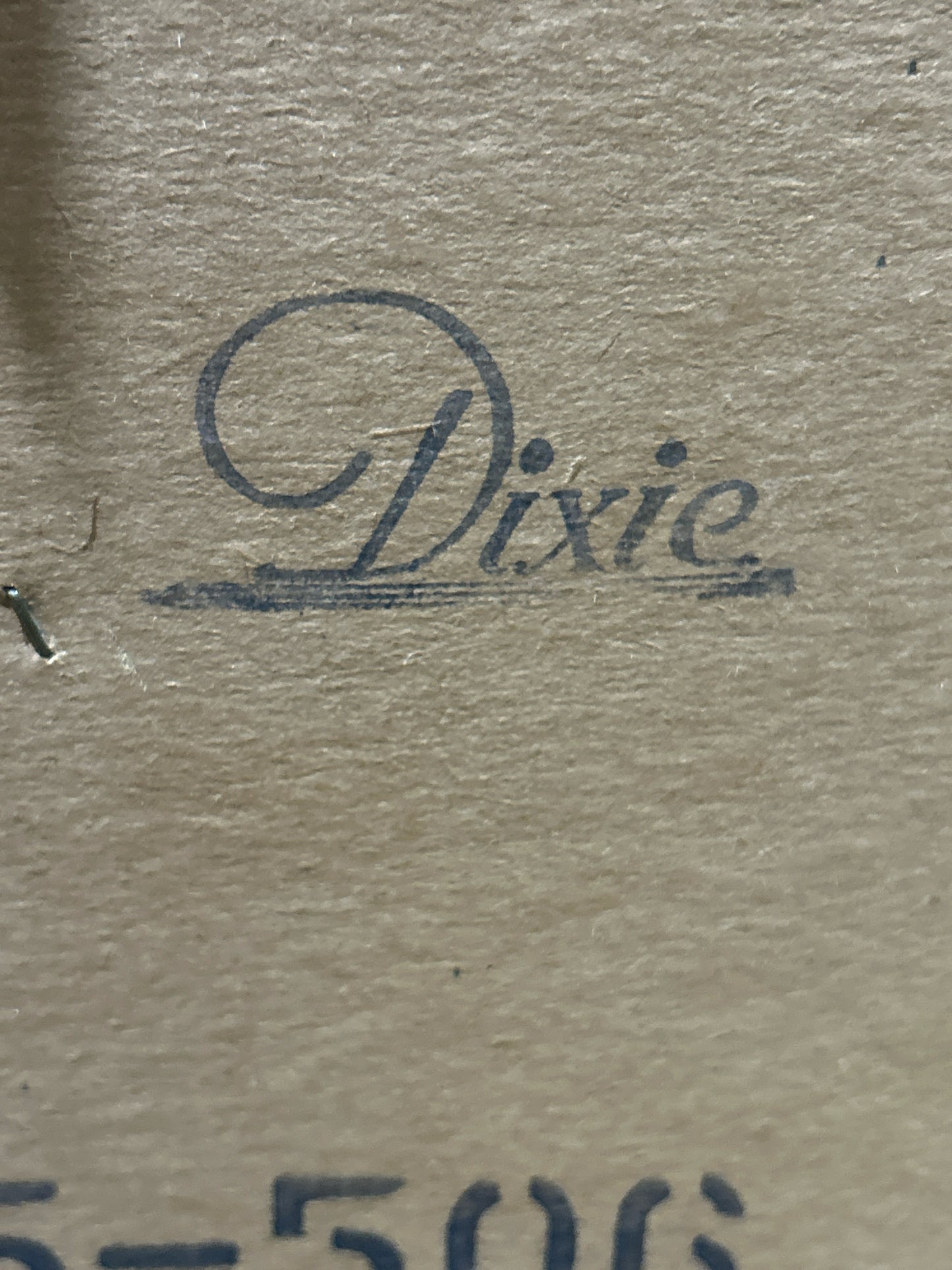 Dixie Furniture Wood  "Campaigner" Hutch Top Dresser