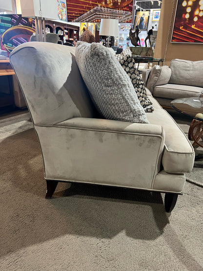 Bassett Custom Suede Sofa Set