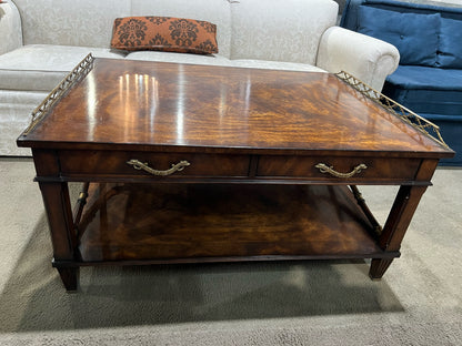 Theodore Alexander Wood Althorp Admirality Coffee Table