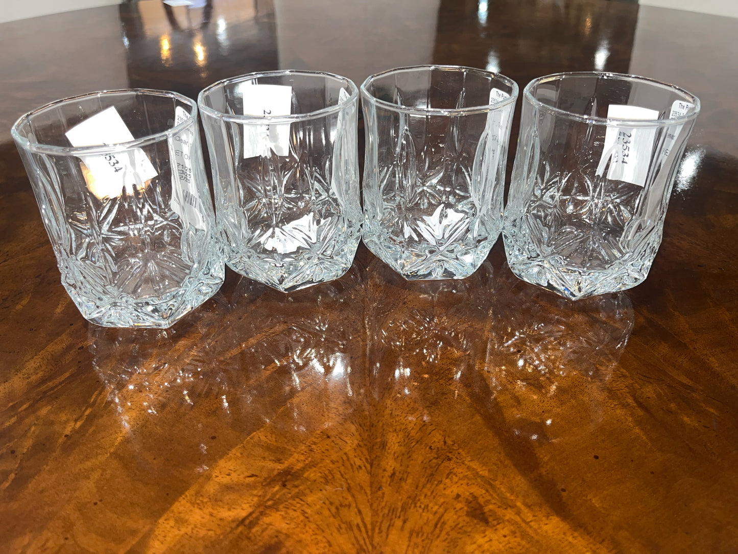 Clear Glass Juice Glasses