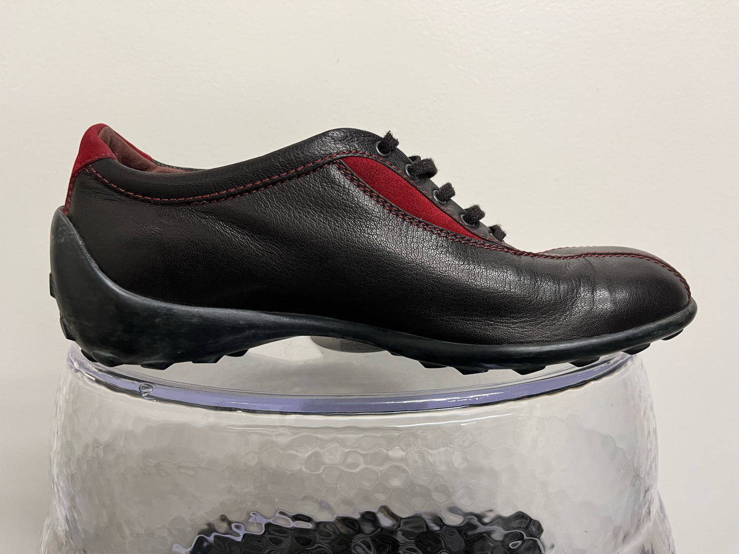 Tod's Brown & Red Driving Shoes