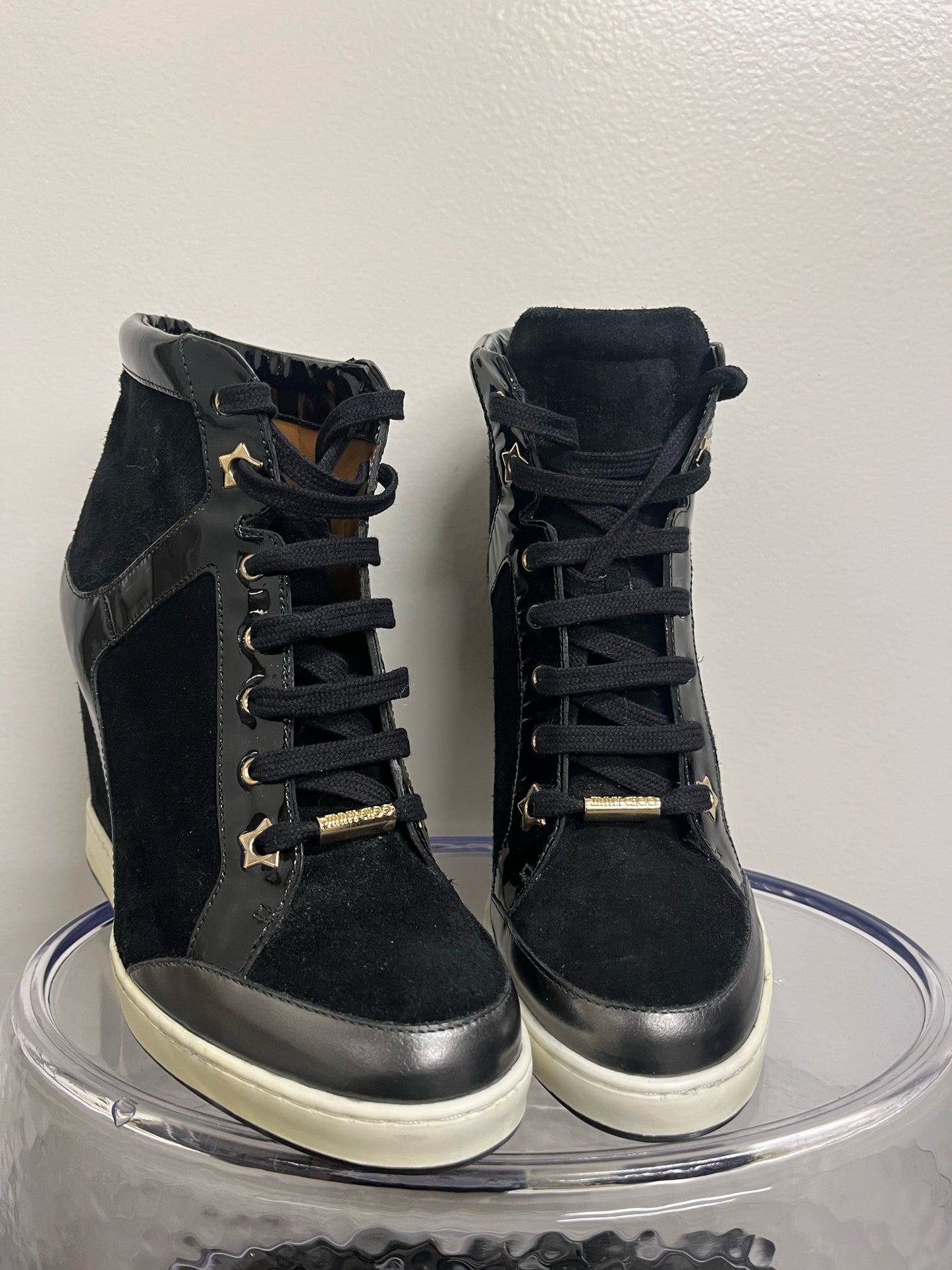 Jimmy Choo "Panama" Wedge Sneakers