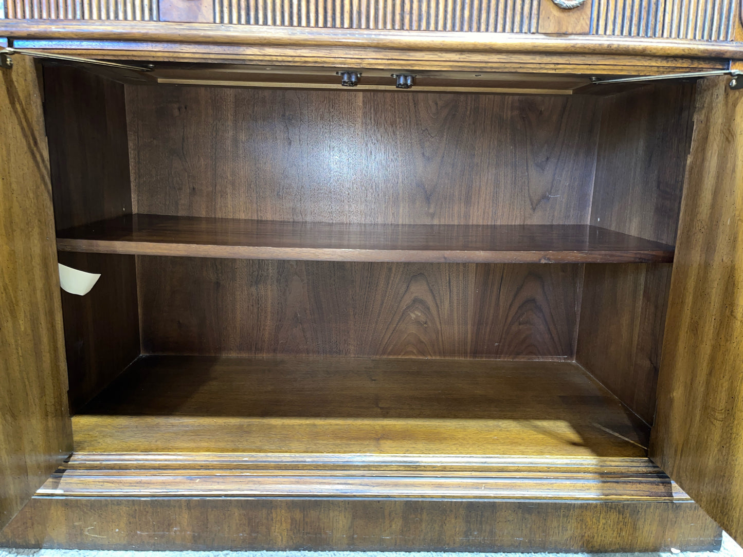 Drexel 1960's Louis XVI Mahogany Bar Cart