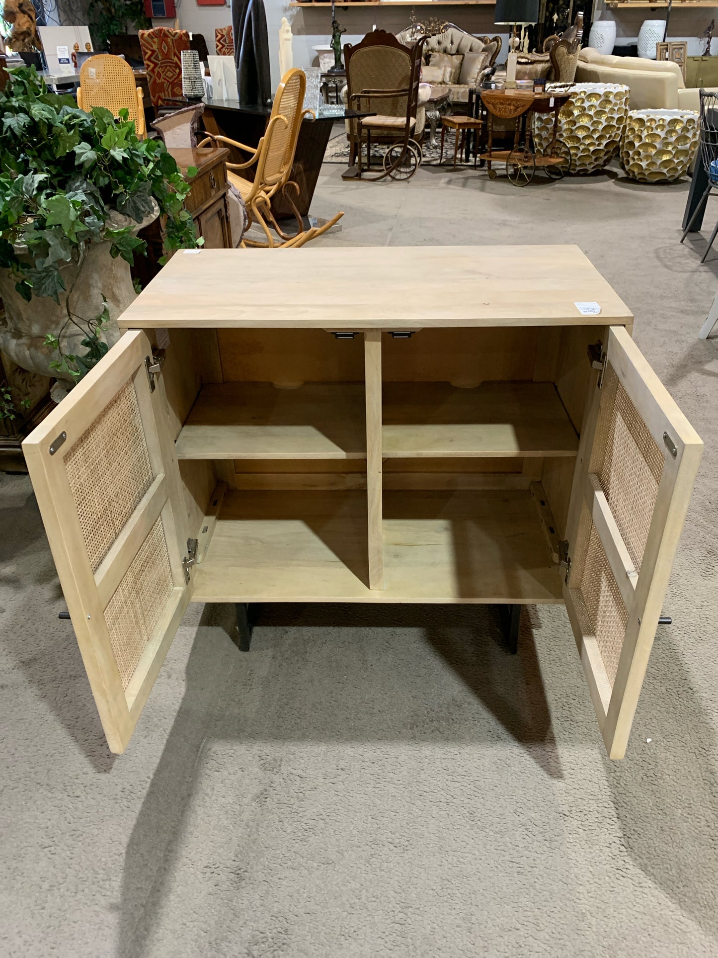 Four Hands 2 Door  Wood Cabinet