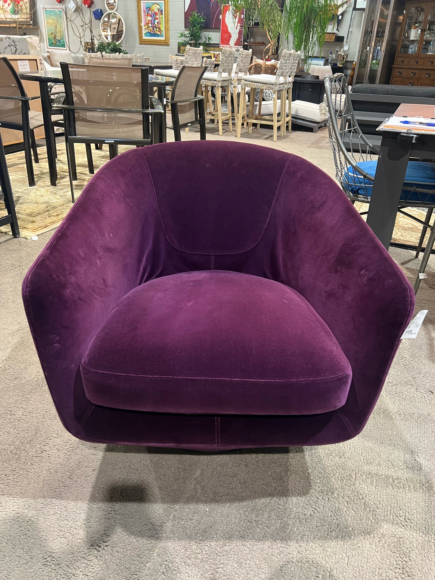 Bensen "U-Turn" Swivel Chair