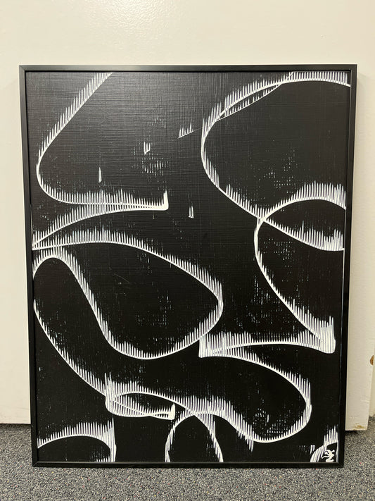 Dennis John Ziegler Black & White Canvas