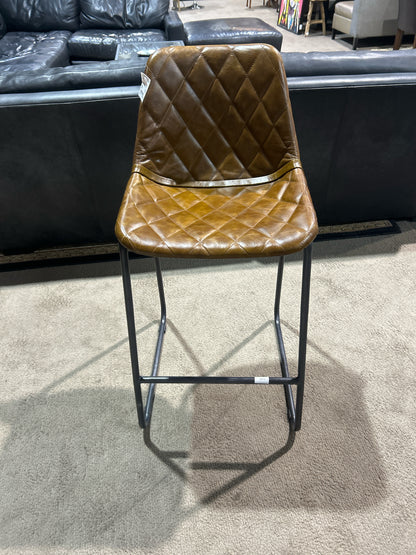 RC Willey Leather High Top Chairs