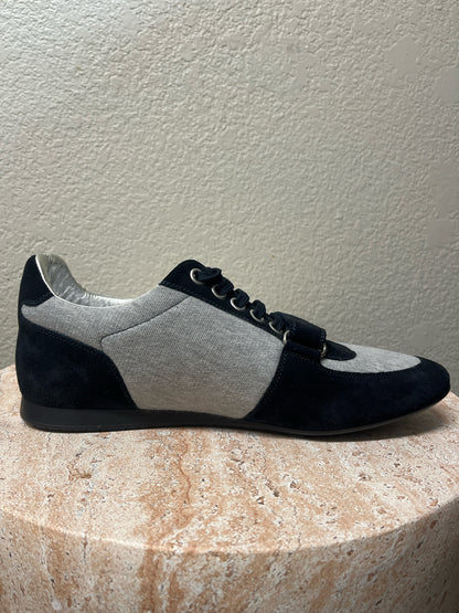 Louis Vuitton Black & Gray Monogram Sneaker